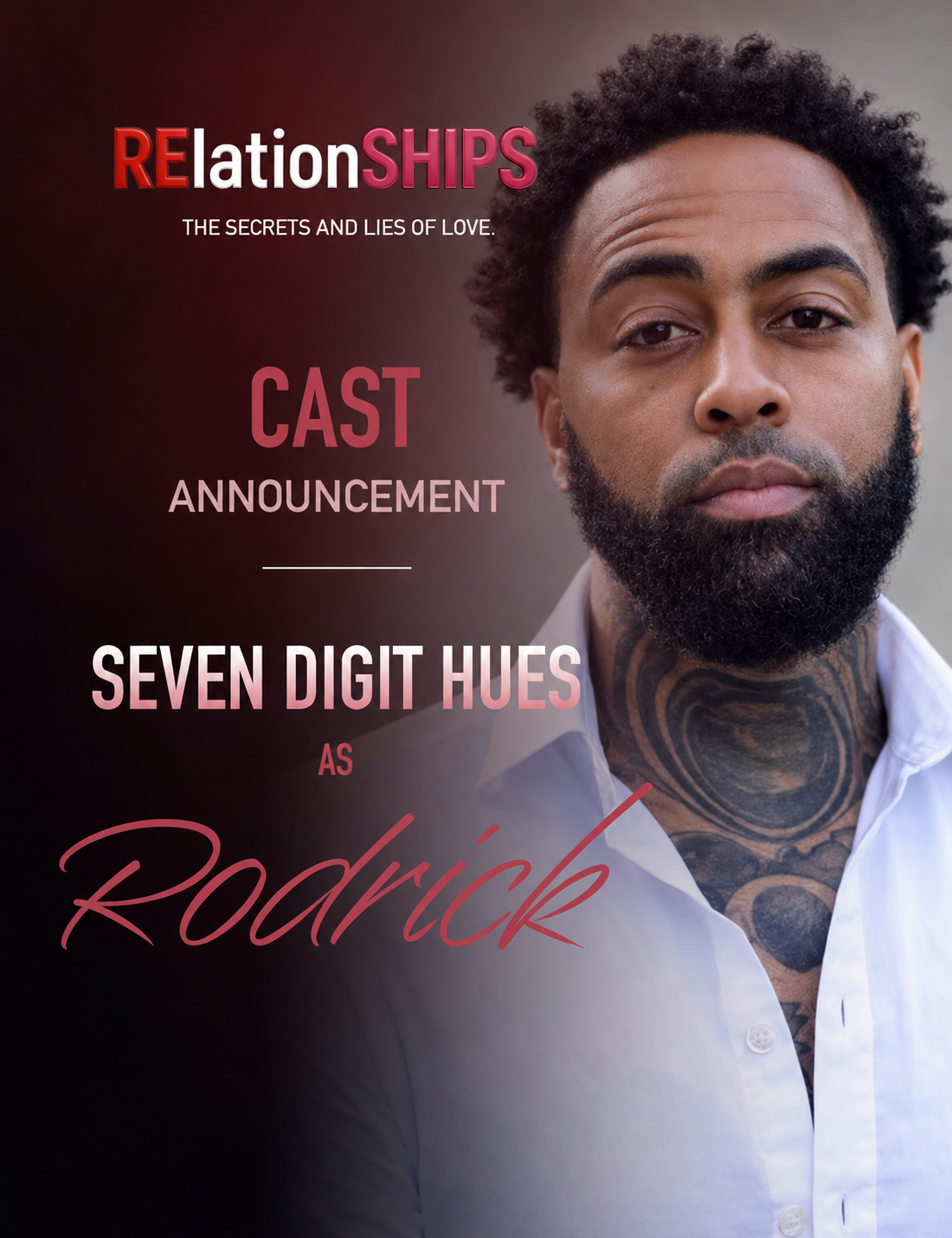 RElationSHIPS cast announcement featuring Seven Digit Hues as Rodrick