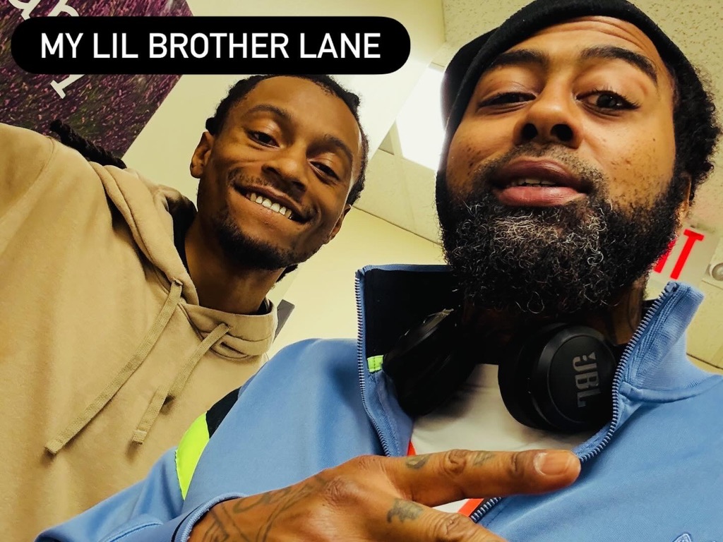 Seven Hughes with his on-screen brother Lane